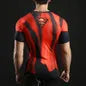 Camicie a compressione da uomo manica corta DC Comics Superhero